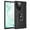 black, variant on Dteck Samsung Galaxy Note 20 Ultra 5G Case Military Grade Armor Dual Layer 2 in 1 and 360 Metal Rotating Ring Kickstand Holder Car Mount Silicone TPU Shockproof Anti-Scratch Protective Cover, blue