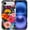 Colorful Flowers, variant on Case for iPhone 17 Pro Cosmic Orange, Shockproof 2-in-1 Double Protective Case for Women Girls Men Boys, Stylish Anti-Scratch Phone Cover Aesthetic, Positive Living Collage