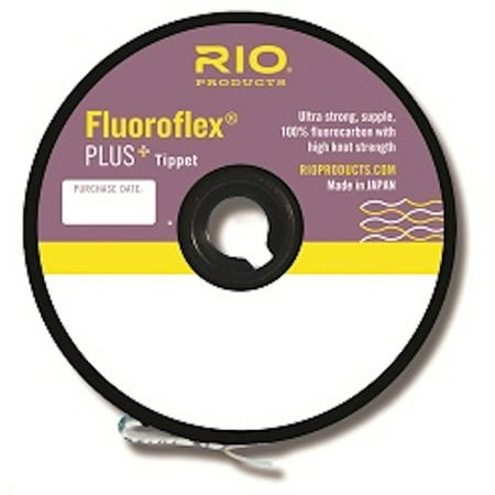 Fluoroflex Plus Tippet - Rio Fluoroflex Fluorocarbon Plus Tippet Guide Spool - Fly Tying