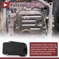 thumbnail image 3 of Unique Bargains 1Pcs Filtro de Transmisión para Toyota Sequoia 2015-2022 Filtro de Aceite de Transmisión Automática No.3533060070/353300C020 Plástico, Metal, Papel filtrante, 3 of 6