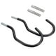 thumbnail image 1 of Conjunto de 2 piezas de ganchos para bicicletas, ganchos prácticos, ganchos para techo espiral colgantes colgantes de pared - para organizar bicicletas, escaleras, 1 of 5