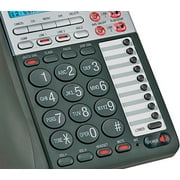 AT&T ML17939 2-Line Corded Phone with Speakerphone & Digital Answering System, Black
