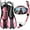 Pink, variant on Snorkeling Gear for Adults Men Women, 3 in 1 Snorkel Set with Panoramic View Diving Mask Anti-Fog Anti-Leak, Snorkel Mask Dry Top Snorkel Fins for Swimming, Snorkeling and Travel Diving