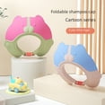 thumbnail image 2 of Gorro de champú para bebé, impermeable, con protección para los oídos, de goma suave, para champú para niños, gorro de baño para ducha para bebé, gorro de champú para niños que retiene el agua, 2 of 4