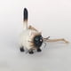 thumbnail image 3 of Figura de gato de resina colgante micro paisaje regalos para amantes de los gatos animales en miniatura para Beige, 3 of 9