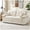 Beige, variant on FLOGUOR 84" Modular Loveseat Sofa Couch for Small Spaces, Cloud Couch with Deep Seat, Modern Upholstered 2-Seater Sofa with Pillows for Apartment, Office, Bedroom Green