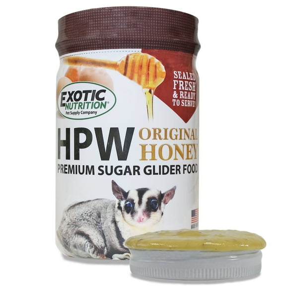 Sugar Glider HPW Diet Original 12 oz. Jar.