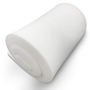 FoamTouch High Density Upholstery Foam Cushion 2\" X 24\" X (46-59)\" Custom Cut