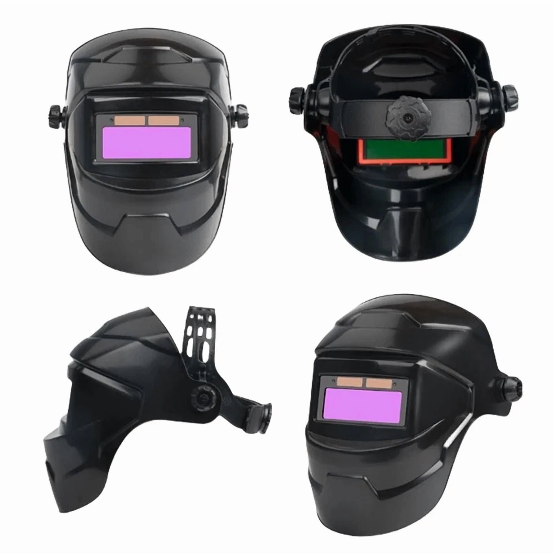 CRESTIN- Auto Darkening Welding Helmet, Welding Hood Solar Powered Welding Helmet