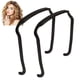 thumbnail image 1 of 2 PCS Curly Thick Hair Headband by:The Headband - Medium Glasses Headbands - Sunglasses Headband ( Black), 1 of 4