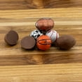 thumbnail image 3 of FirstChoiceCandy Assorted Sport Milk Chocolate Foil Wrapped Balls - 5 LB, 3 of 5