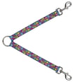 thumbnail image 1 of Buckle-Down Leash Splitter - Flower Blossom - 1" Wide - 30" Length, 1 of 1