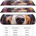 thumbnail image 5 of Border Collie Duvet Cover Double Animal Pattern Bedding Set Soft Lightweight Microfiber Dog Quilt Cover with Zipper Closure King, 5 of 5