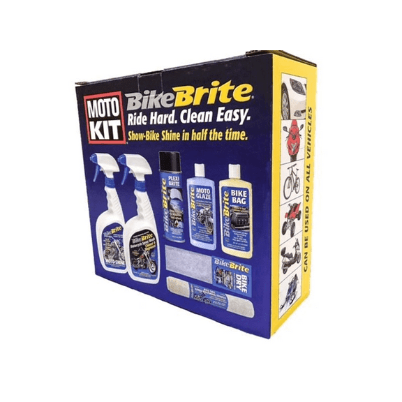 Bike Brite MC10000 Motorcycle Detailing Kit, 1 Piece