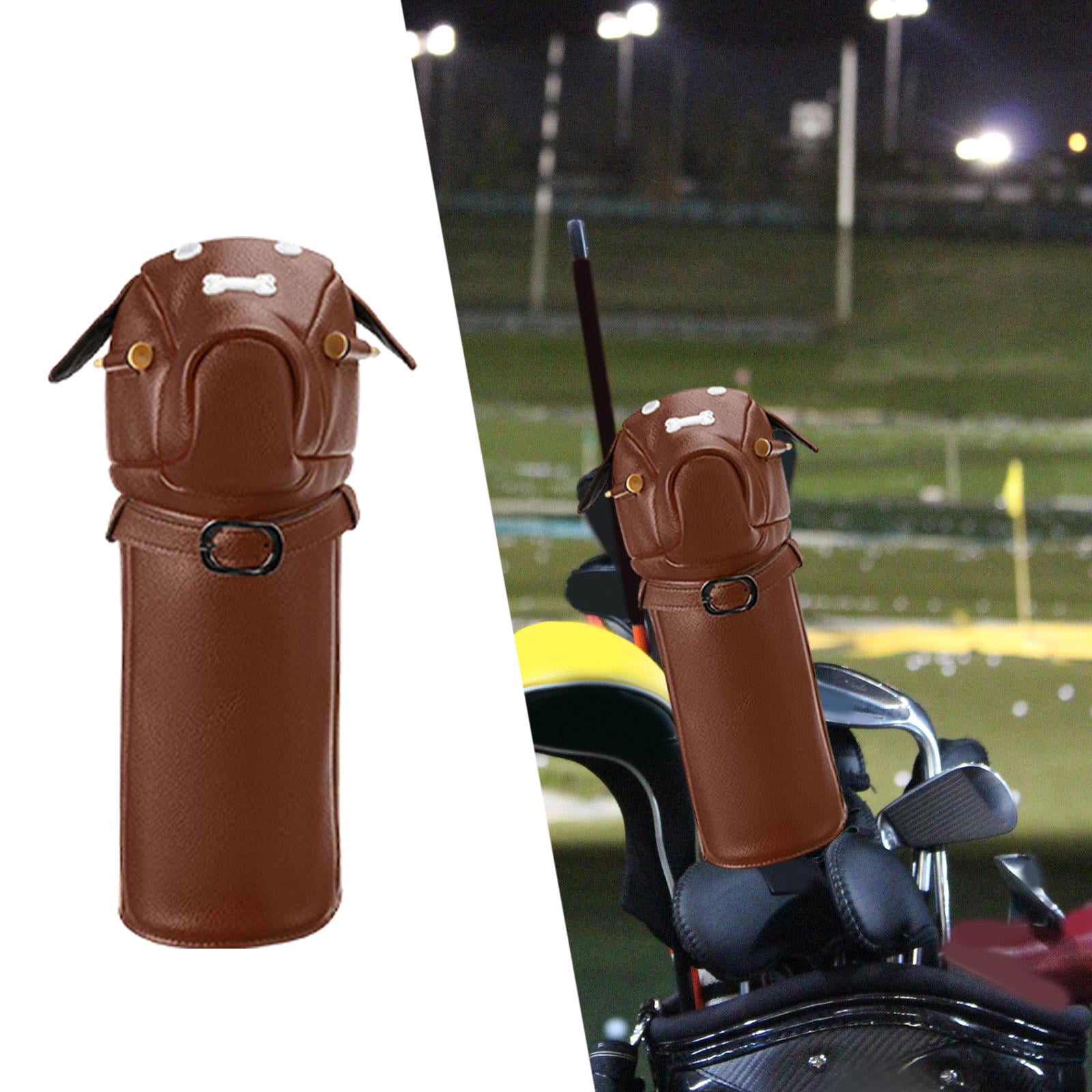 funtasica Club Headcover for Golf And Drivers - Lightweight Gift for Golfers - Scratch-resistant Impact Protection - Practical Protection - Cute dark brown