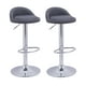 thumbnail image 1 of Set 2 Bancos Giratorios Modernos Con Respaldo Cocina/barra, 1 of 1