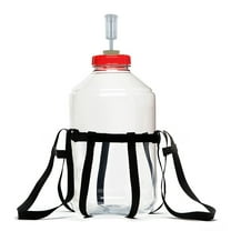 Fermonster Carboy Carrier, 6 Gal Fermonster Carboy, #10 Stopper, And Econolock Airlock
