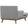 thumbnail image 3 of Modway Engage Left-Facing Upholstered Fabric and Wood Chaise in Expectation Gray, 3 of 5