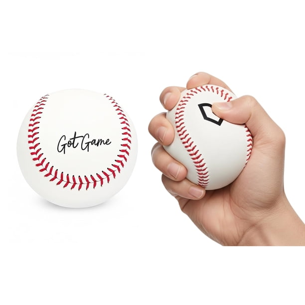 Pelota de Béisbol Got Game Soft Cosida a Mano para Interior y Exterior (3)