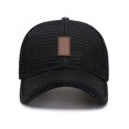 thumbnail image 3 of POINTERTECK Mesh Baseball Cap Golfs Trucker Hat Breathable Snapback Visor Mesh Plain for Outdoor New, 3 of 10