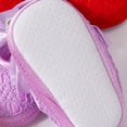 thumbnail image 5 of Newbron Baby Girls Mary Jane Shoes with Headband Soft Sole Anti-skidding Crown Bowknot Lace Princess Flats Infant Shower Wedding Dress Crib Shoes, 5 of 6