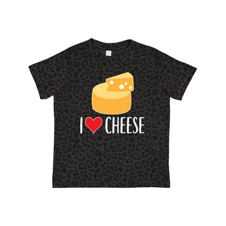 

Inktastic I Love Cheese Funny Cheese Lover Gift Toddler Boy or Toddler Girl T-Shirt