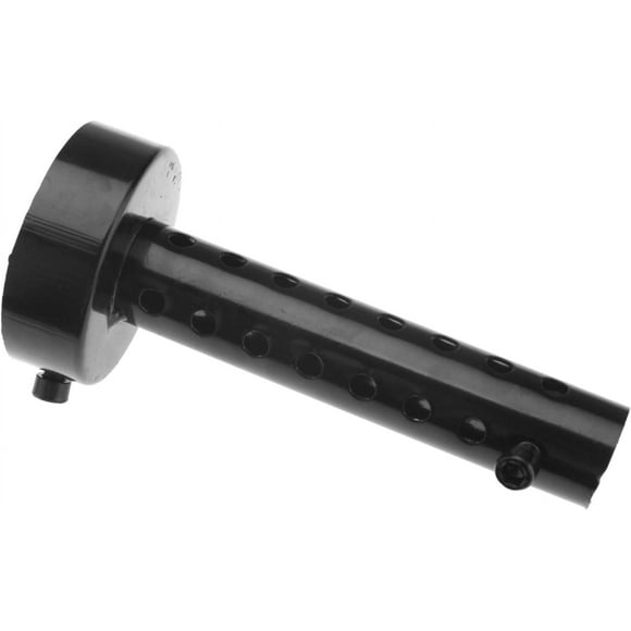 (Gift Of K) Micro Traders Black Motorcycle Exhaust Muffler 48mm 140mm Long