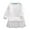 White, variant on Girls Dresses Child Baby Solid Color Sweater Patchwork Skirt Fashion Cute Dress Casual Princess Dress Size 18 M-24 M