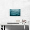 thumbnail image 2 of ARTCANVAS Blue Water Waves Ocean Lake Rectangle Canvas Art Print - Size: 18" x 12" (1.50" Deep), 2 of 9