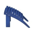 thumbnail image 6 of Linon Adirondack Acacia Wood Ottoman, Blue, 6 of 10