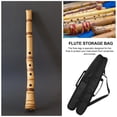 thumbnail image 4 of FUTUREORYY 1Pack Flute Case Bag Hard Shell Grey Rectangular Shape for Performance 28.1x4.1x1in, 4 of 7