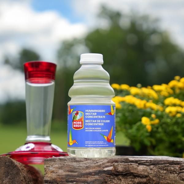 More Birds All-Natural Clear Hummingbird Nectar Concentrate – 32 fl oz