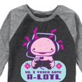 thumbnail image 3 of Instant Message - Ya, I Video Game A-Lotl - Toddler & Youth Raglan Graphic T-Shirt, 3 of 7