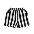 thumbnail image 2 of Amidoa Boys Shorts Toddler Elastic Waist Soft Casual Summer Cotton Shorts for Kids Black Size 3 Months, 2 of 5