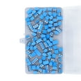 thumbnail image 1 of Terminal Block Connector, 100Pcs PCB Terminal Block Plastic Housing  For 14 To 22AWG Cable, 1 of 8