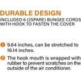 thumbnail image 3 of Roastove 6 PCS Bungee Cords, Elastic Hooks for Air Conditioner Outside Unit Covers, 3 of 5