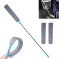 thumbnail image 1 of Limpiador de polvo retráctil, plumero manual de microfibra, plumero para debajo del refrigerador y electrodomésticos, cepillo telescópico para polvo para húmedo y seco, (1 unidad), 1 of 5
