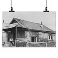 thumbnail image 2 of Print: Log Cabin, circa 1900, 2 of 4