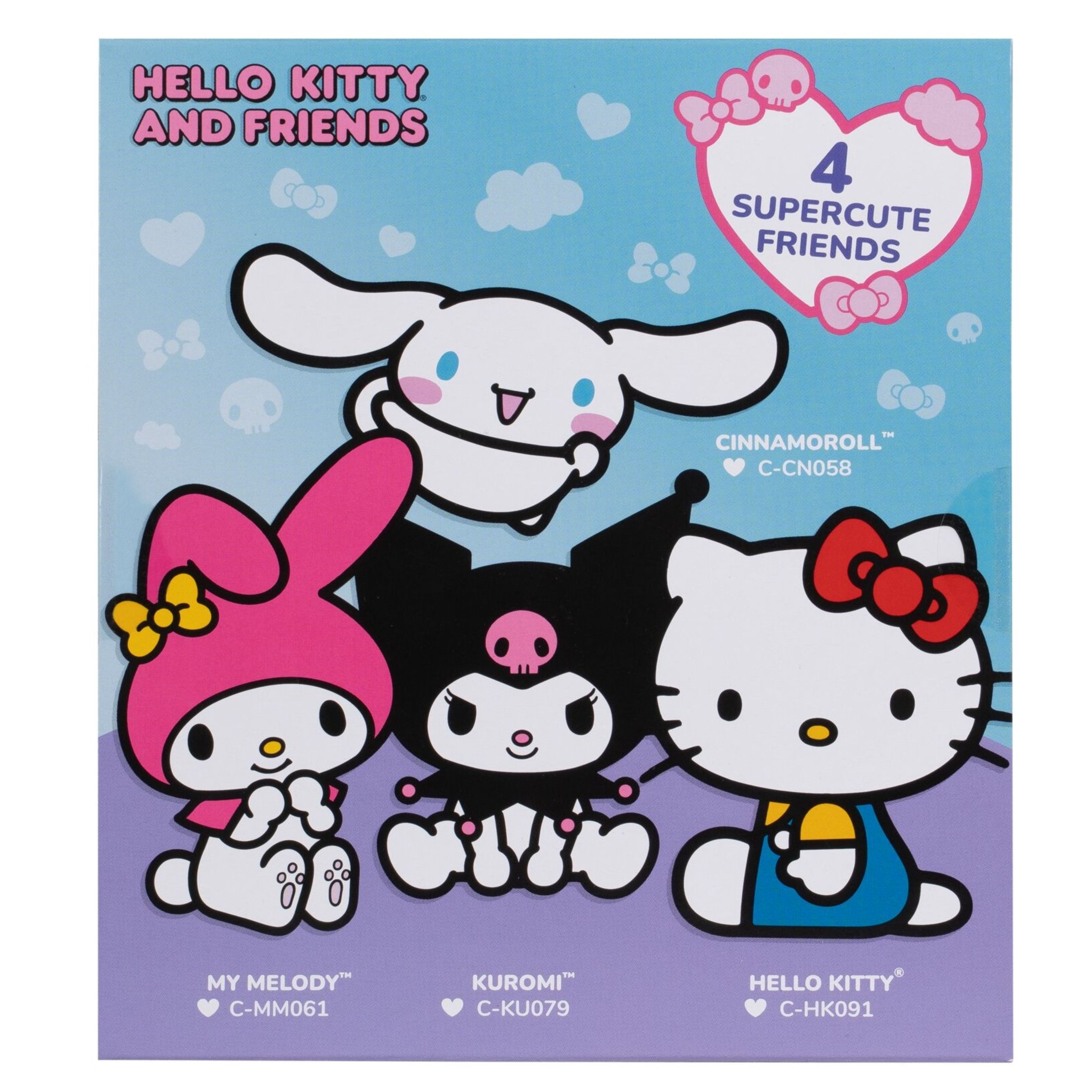 Hello Kitty and Friends 2 inch 4Figure Pack Classic Figu