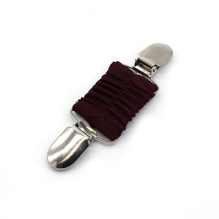 Fashion Accessories Wine Red Color Multifunctional Clip Dress Clips Back  Cinch Fit Dress Cinch Clips Shirt Clips Shawl Clip Cardigan Collar Clips to Tighten  Dress WINE RED 