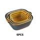 thumbnail image 2 of Wosthever 6X cesta de drenaje lavabo estante de almacenamiento carro fruta soporte apilable gran capacidad accesorios para el hogar Cocina y Comedor, 2 of 6
