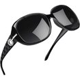 thumbnail image 1 of Gafas de sol polarizadas de gran tamaño, protección UV400, montura grande, estilo vintage, para mujer, 1 of 4