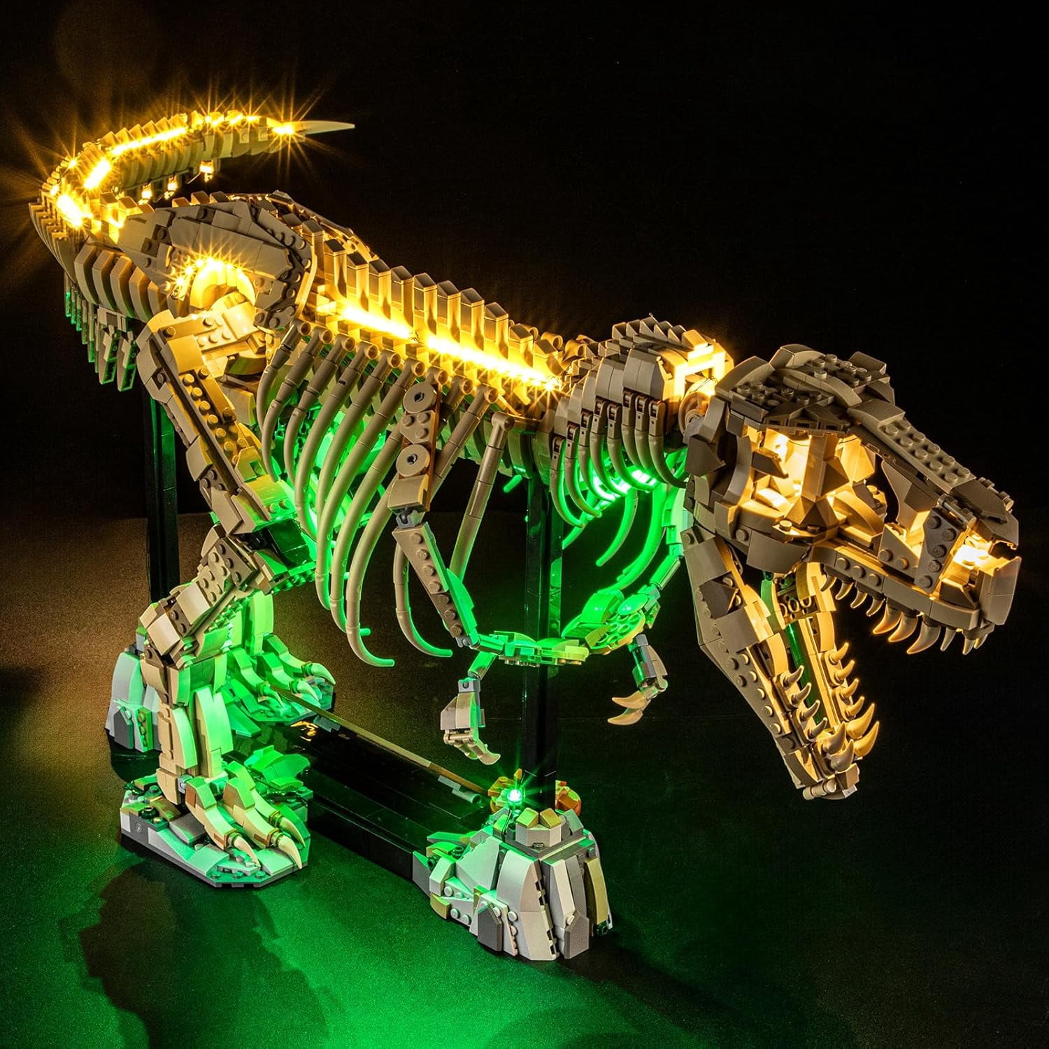 LED Light for 76968 Jurassic World Dinosaur Fossils: Tyrannosaurus rex Building Blocks Model (Building Set NOT Included)