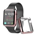 thumbnail image 4 of KAKOWELY Apple Watch 4 Protector 40MM TPU Protect Shell for Apple Watch 4 Screen Protector Included Omnidirectional Protection(Rose Gold)1.57"X1.38"X0.2", 4 of 5