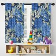 thumbnail image 5 of Blackout Kids Curtains,Pioneer Flower Floral Print Pattern Childrens Insulated Curtains Set Of 2,Bedroom Essentials,Toddler Room Decor 42"x54", 5 of 5