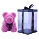 thumbnail image 1 of Oso azul y rosa de 25 cm + caja de regalo + lámpara Flor simulada Espuma de PE Flor inmortalizada Oso rosa Caja de regalo Oso rosa El proveedor entrega cabezas de flores y barras ANGGREK Otros, 1 of 8