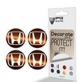 thumbnail image 5 of IPG Compatible with Civic Accord CRV VTEC Si Logo Center Cap Overlay Wheel Tire Decals Inner or Outer Stickers (Center Cap:2.25") (4 Units) (Outer Logo, Bronze), 5 of 6