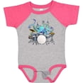 thumbnail image 3 of Inktastic Cute Blue Octopus Drumming Boys or Girls Baby Bodysuit, 3 of 5