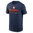 thumbnail image 2 of Men's Nike Navy Houston Astros 2022 American League Champions T-Shirt, 2 of 3