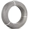 thumbnail image 1 of Senmit 1/8 Stainless Steel Aircraft Wire Rope for Deck Cable Railing Kit,7 x 7 200 Feet T 316 Marine Grade, 1 of 4